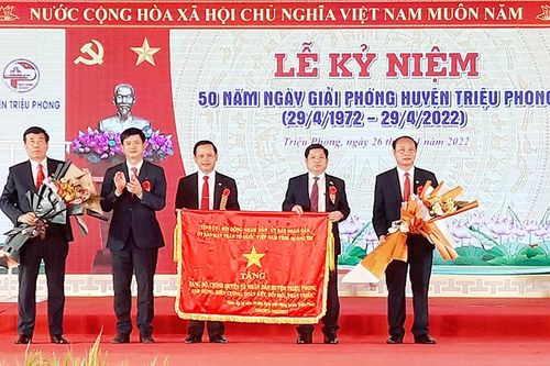 Huyện Triệu Phong (Quảng Trị) kỷ niệm 50 năm giải phóng