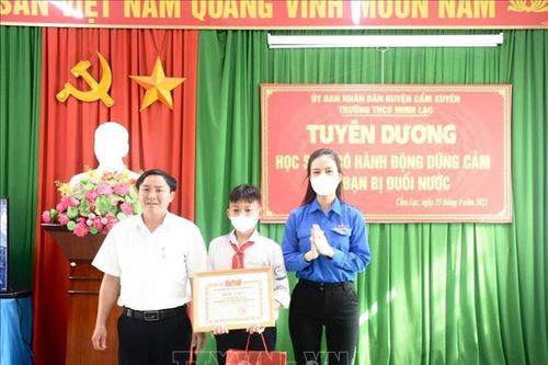 Chủ tịch nước gửi Thư khen các công dân dũng cảm cứu người đuối nước