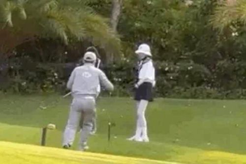 HOT: Lộ clip Hiền Hồ tái xuất trên sân golf sau drama 'anh em nương tựa'?