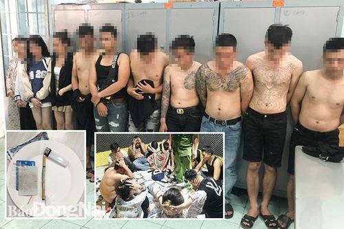 Bắt nhóm đối tượng thuê nhà tổ chức sử dụng ma túy