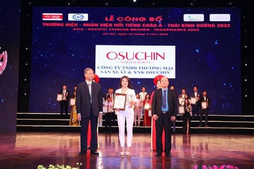 Osuchin - Tự hào Top 10 'Thương hiệu - Nhãn hiệu nổi tiếng Châu Á - Thái Bình Dương' 2022