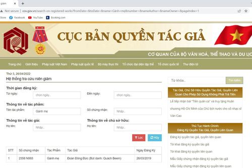 Ông Trương Minh Nhật được tuyên là tác giả bài thơ Gánh mẹ
