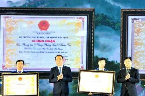 Chợ tình Khâu Vai được công nhận di sản văn hóa phi vật thể