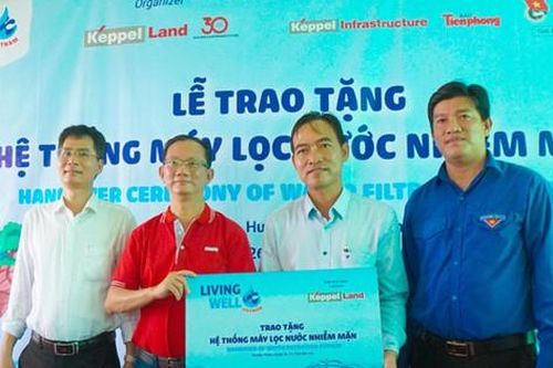 Mang nước sạch đến với người dân ven biển Bến Tre