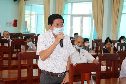 Đoàn Đại biểu Quốc hội tỉnh An Giang tiếp xúc cử tri huyện Châu Thành