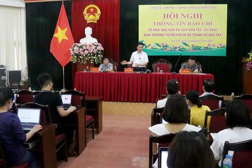 Lễ khai mạc năm du lịch Sơn Tây - xứ Đoài sẽ diễn ra vào tối 30.4
