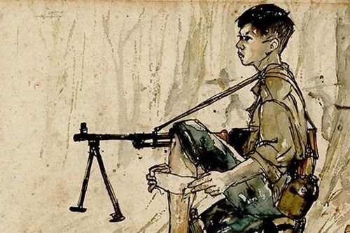 Ký họa kháng chiến miền Nam - Những trang sử quý bằng tranh