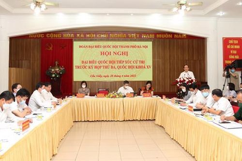 Hà Nội: Cử tri 3 quận gửi nhiều ý kiến tâm huyết đến Quốc hội