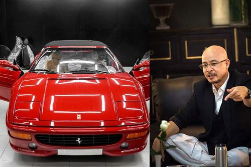 Ông Đặng Lê Nguyên Vũ tậu 'cụ cố' Ferrari F355 Spider hơn 20 tuổi