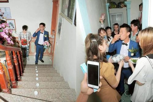 Xôn xao đám cưới 'nồng say' với màn thử thách và đáp lễ ngập rượu của đàng trai - đàng gái ở Hưng Yên