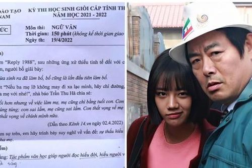 Xôn xao đáp án đề thi trích lời thoại 'Reply 1988': Đề thi thì 'mở' sao đáp án lại 'đóng'?
