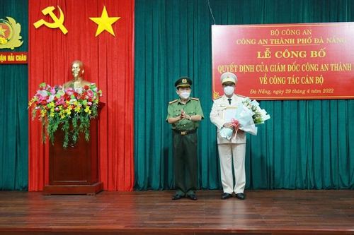 Bổ nhiệm Thiếu tá Bùi Thanh Xuân giữ chức Phó trưởng Công an quận Hải Châu