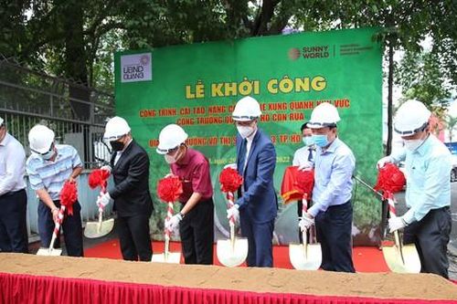 Khởi công cải tạo, nâng cấp Công trường quốc tế - Hồ Con Rùa