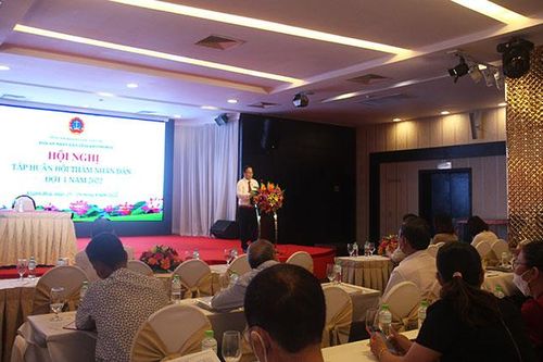 Tập huấn hội thẩm nhân dân đợt 1 năm 2022