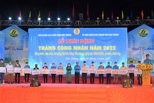 Hỗ trợ xây, tu bổ 288 căn nhà cho công nhân, lao động nghèo ở Sóc Trăng