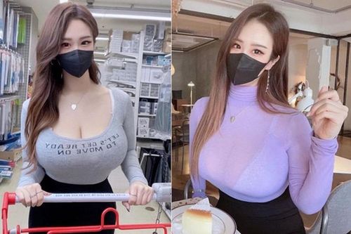 Mỹ nhân Hàn Quốc mê diện đồ xuyên thấu khoe vòng 1 'ná thở'