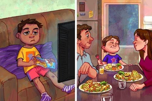 6 lợi ích khi trẻ ăn cơm cùng gia đình