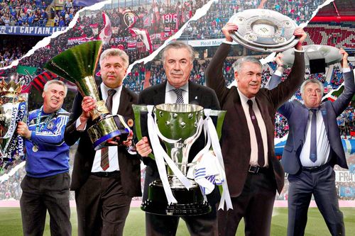 5 chức vô địch quốc gia trong sự nghiệp của Ancelotti