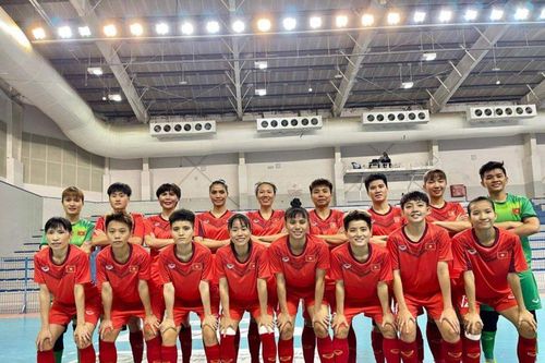 Đội tuyển futsal nữ đá giao hữu 2 trận trước khi bước vào SEA Games 31