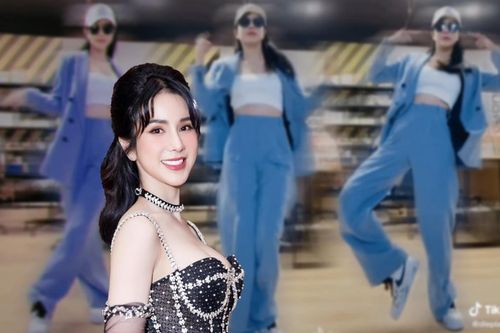 Đang đi làm mà bị bắt ra nhảy, vũ đạo và thần thái của Diệp Lâm Anh ra sao mà dân tình lại mê tít?