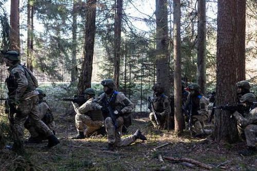 Nước láng giềng Ukraine tập trận hoành tráng với NATO