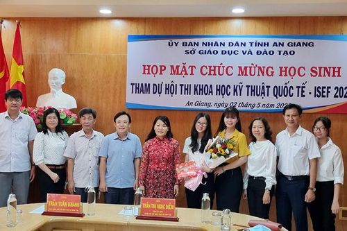 1 học sinh An Giang dự Cuộc thi Khoa học - Kỹ thuật quốc tế