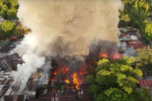 Cháy 80 ngôi nhà ở Philippines, ít nhất 8 người chết