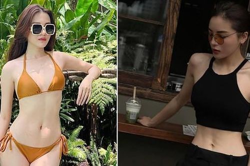 Hoa hậu Kỳ Duyên diện crop-top khoe eo siêu bé, Hoa khôi Thúy Vi nóng bỏng với bikini