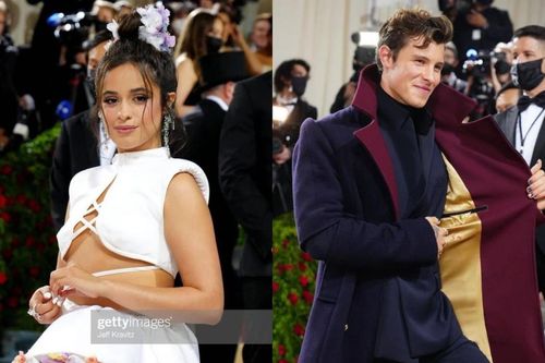 Hậu chia tay, Shawn Mendes xuất hiện như hoàng tử tại Met Gala 2022 còn Camila Cabello thì 'hên xui'