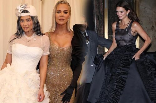 Kim K 'gánh còng lưng' cả nhà Kardashian-Jenner tại Met Gala 2022