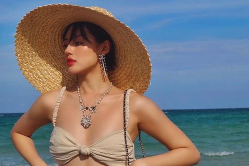Liên tục bị soi mói vòng một, 'Cô Em Trendy' Khánh Linh lên tiếng: 'Chưa thấy phụ nữ bao giờ à?'