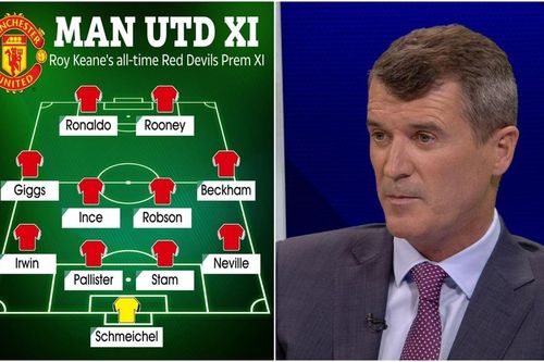 Roy Keane chọn đội hình mọi thời đại của MU: Ronaldo, Rooney góp mặt
