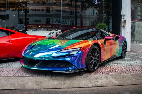Ferrari SF90 Stradale với ngoại thất bắt mắt tại TP.HCM