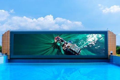 Màn hình LED Samsung xác lập kỷ lục tại Công viên nước The Amazing Bay