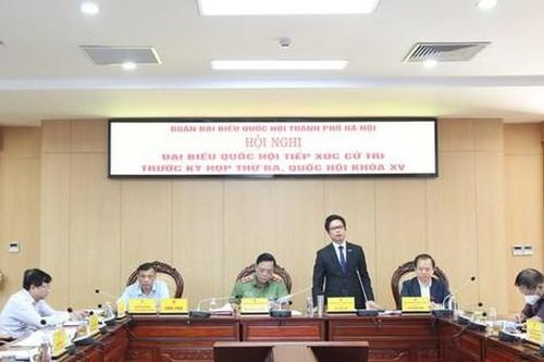 Cử tri Hà Nội kiến nghị lập Ban chỉ đạo phòng, chống tham nhũng, tiêu cực cấp tỉnh