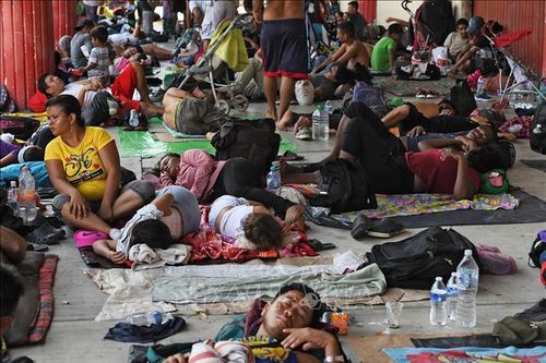 Mexico giải tỏa một trại tạm trú cho người di cư ở biên giới với Mỹ