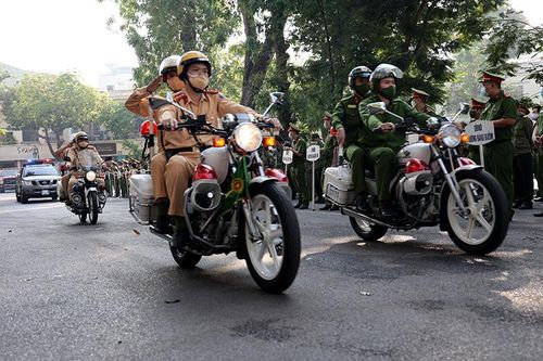 Quận Hoàn Kiếm ra quân bảo vệ Đại hội Thể thao Đông Nam Á lần thứ 31