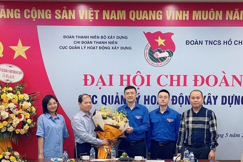 Chi đoàn Cục Quản lý hoạt động xây dựng tổ chức thành công Đại hội Chi đoàn nhiệm kỳ 2022-2024