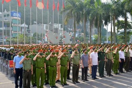 Công an tỉnh Quảng Ninh xuất quân đảm bảo ANTT SEA Games 31