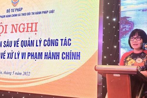 Bộ Tư pháp tập huấn xử lý vi phạm hành chính