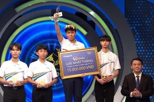 Gặp nam sinh chuyên Hóa tỉnh Vĩnh Phúc ghi dấu ấn tại cuộc thi 'Đường lên đỉnh Olympia'