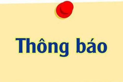 Thông báo đấu giá tài sản