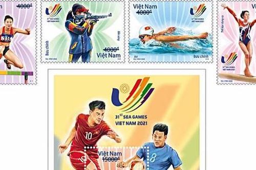 Phát hành bộ tem 'Đại hội Thể thao Đông Nam Á lần thứ 31 - SEA Games 31'