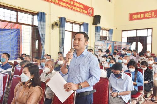 Cử tri huyện Quỳnh Lưu đề xuất chính sách hỗ trợ cho ngư dân vươn khơi bám biển