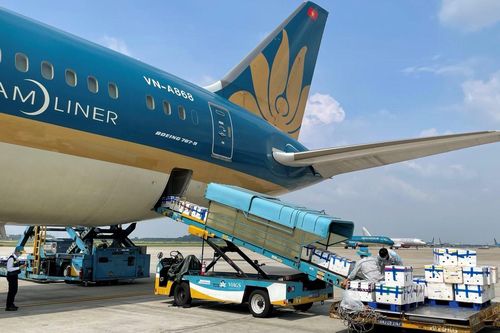 Nhật báo Nikkei: Vận tải hàng hóa đường hàng không của Việt Nam tăng tốc bất chấp đại dịch