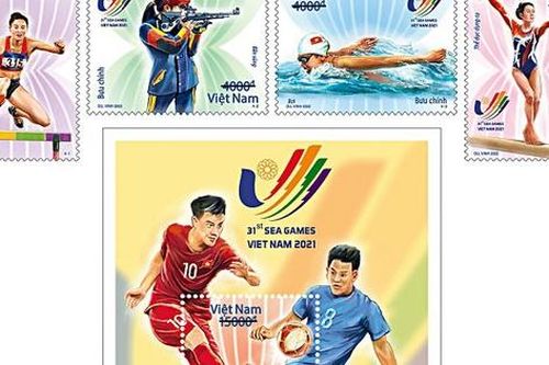 Phát hành bộ tem SEA Games 31
