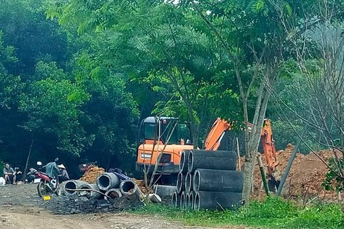 Thi công cống làm đường vào công ty dược liệu, một người tử vong