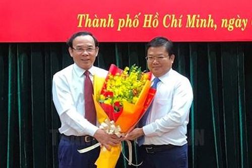 Thành ủy TP HCM điều động, bổ nhiệm nhiều cán bộ chủ chốt