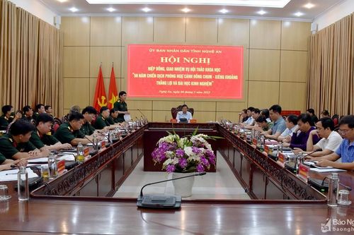Đảm bảo Hội thảo '50 năm Chiến dịch phòng ngự Cánh Đồng Chum - Xiêng Khoảng' thành công tốt đẹp