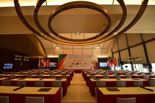 Hình ảnh Trung tâm Báo chí hiện đại phục vụ SEA Games 31
